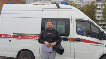 Фельдшер скорой медицинской помощи Наркевич Илья Сергеевич.