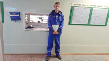 Врач-стажёр РязГМУ им. академика И. П. Павлова Владимир Васильев.