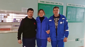 Бригада Рязанской областной станции скорой медицинской помощи.