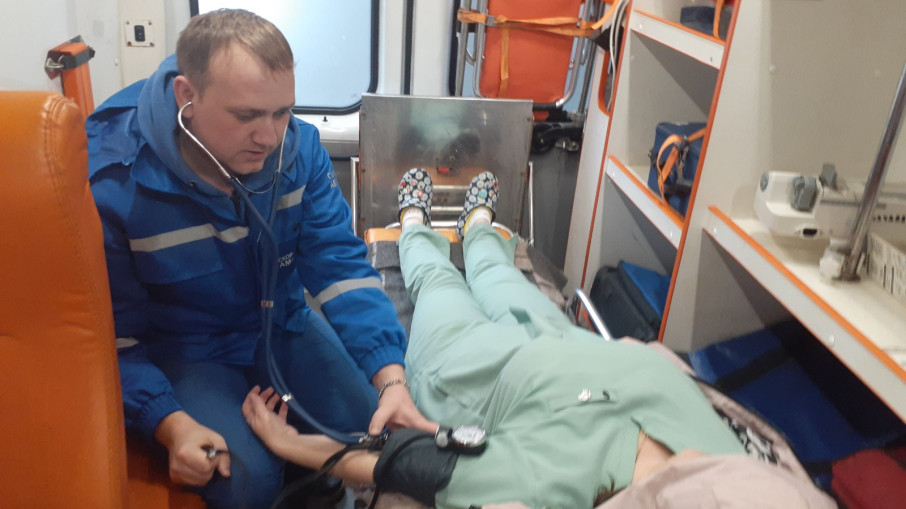 Врач скорой медицинской помощи Андрей Евстегнеев.