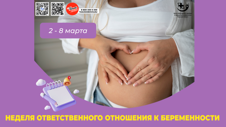 Неделя ответственного отношения к беременности.