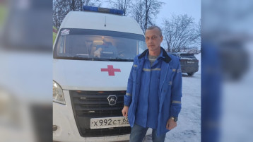 Водитель автомобиля СМП Владимир Богомолов.