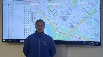 Медицинский брат ОКССМП Артём Каранин.