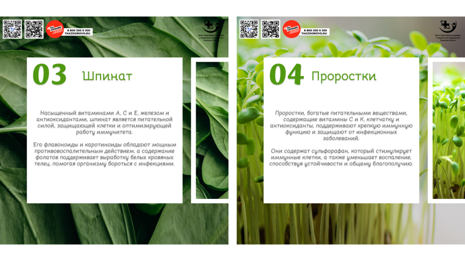 Продуктовая корзина для сильного иммунитета.
